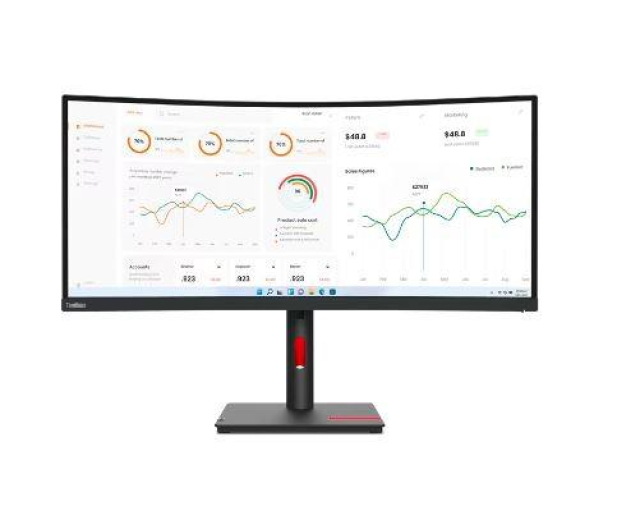 Lenovo ThinkVision T34w-30 - 1145580 - zdjęcie 5